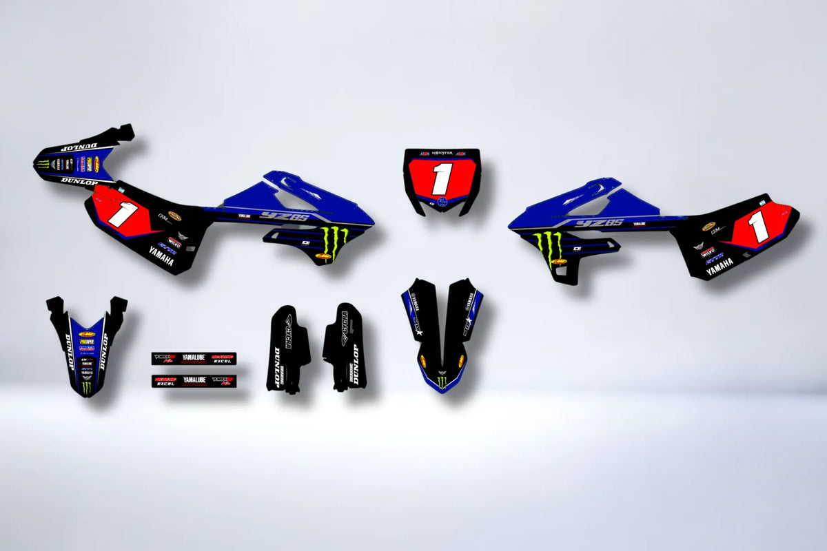 Kit de Decoração Yamaha YZ 85 2022-2025 - FACTORY MONSTER