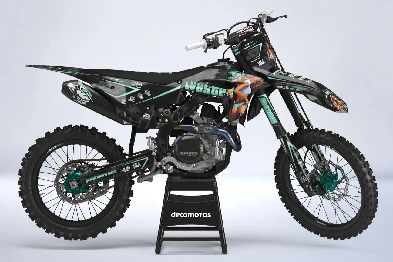 Los Santos - Kit déco YAMAHA YZ/YZF/WR/WRF/TTR/DTR/DTX/XT 660