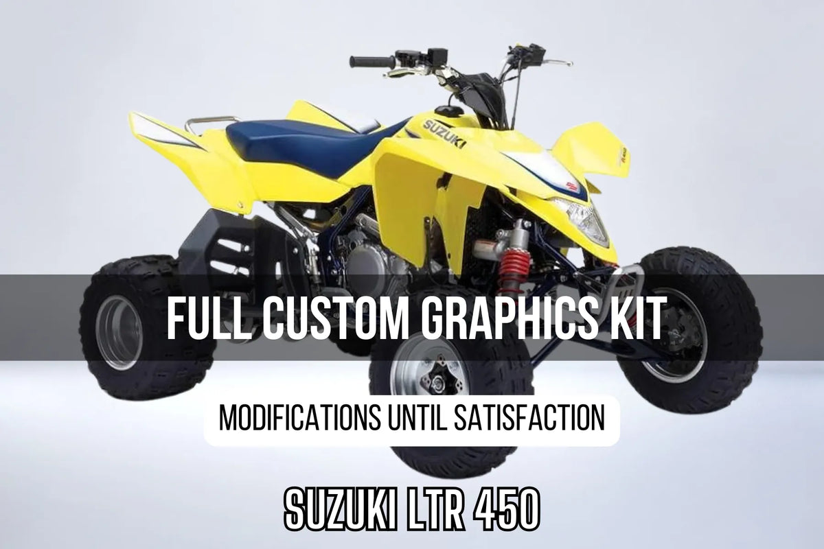 Kit Déco SUZUKI LTR 450 100% personnalisé