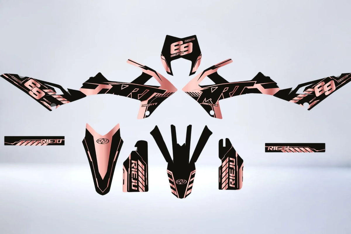 Kit Déco COLOR – Rieju MRT 2022-2025 (Chrome ou Holo en option)