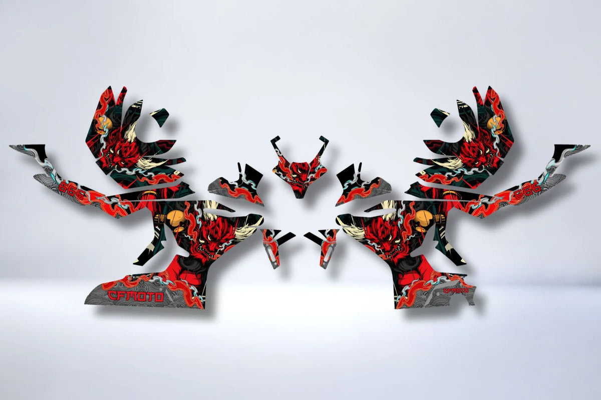 Kit Decorativo CF MOTO 450 SR - DEMON