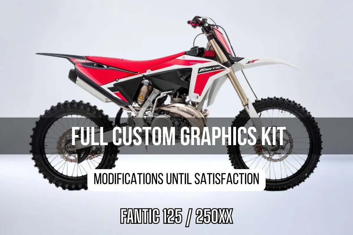kit grafiche FANTIC 125 / 250XX 100% personalizzato