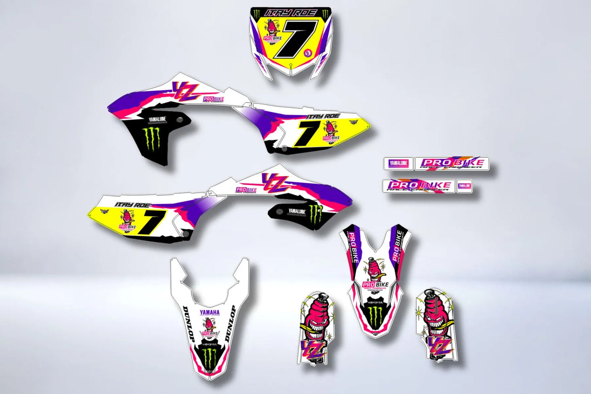Kit Déco Yamaha YZ 65 2018-2025 - ORIGINE