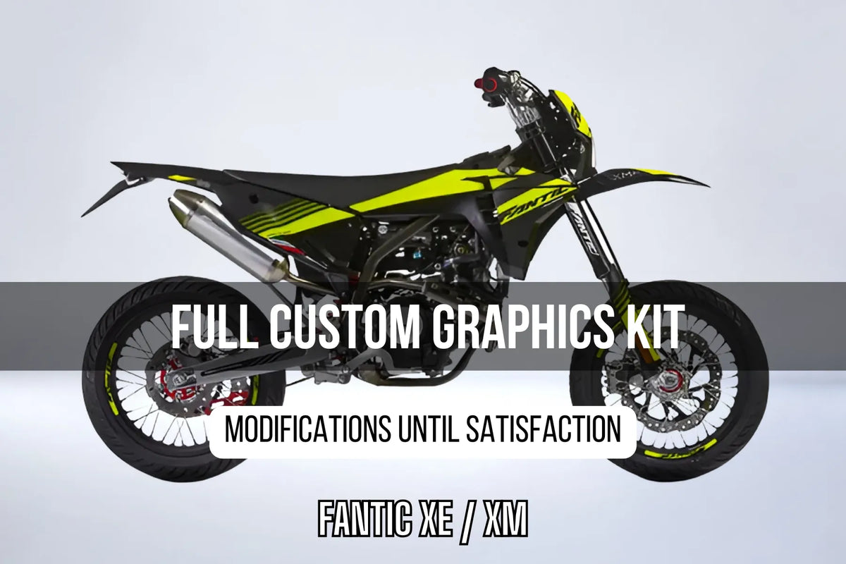 FANTIC XE / XM 100% custom graphics kit