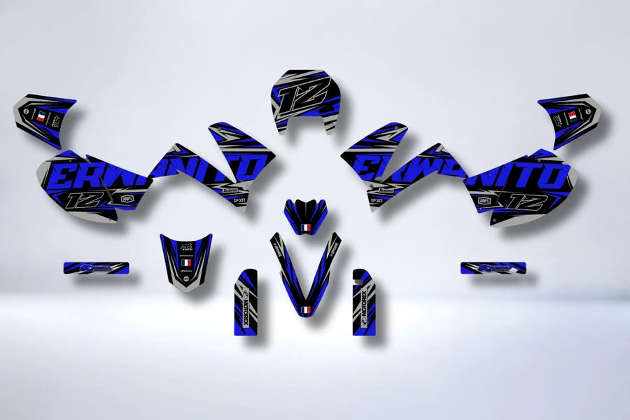 Kit grafiche KTM 640 LC4 / 625 SXC / 660 SMC 1998-2010 - MARINE