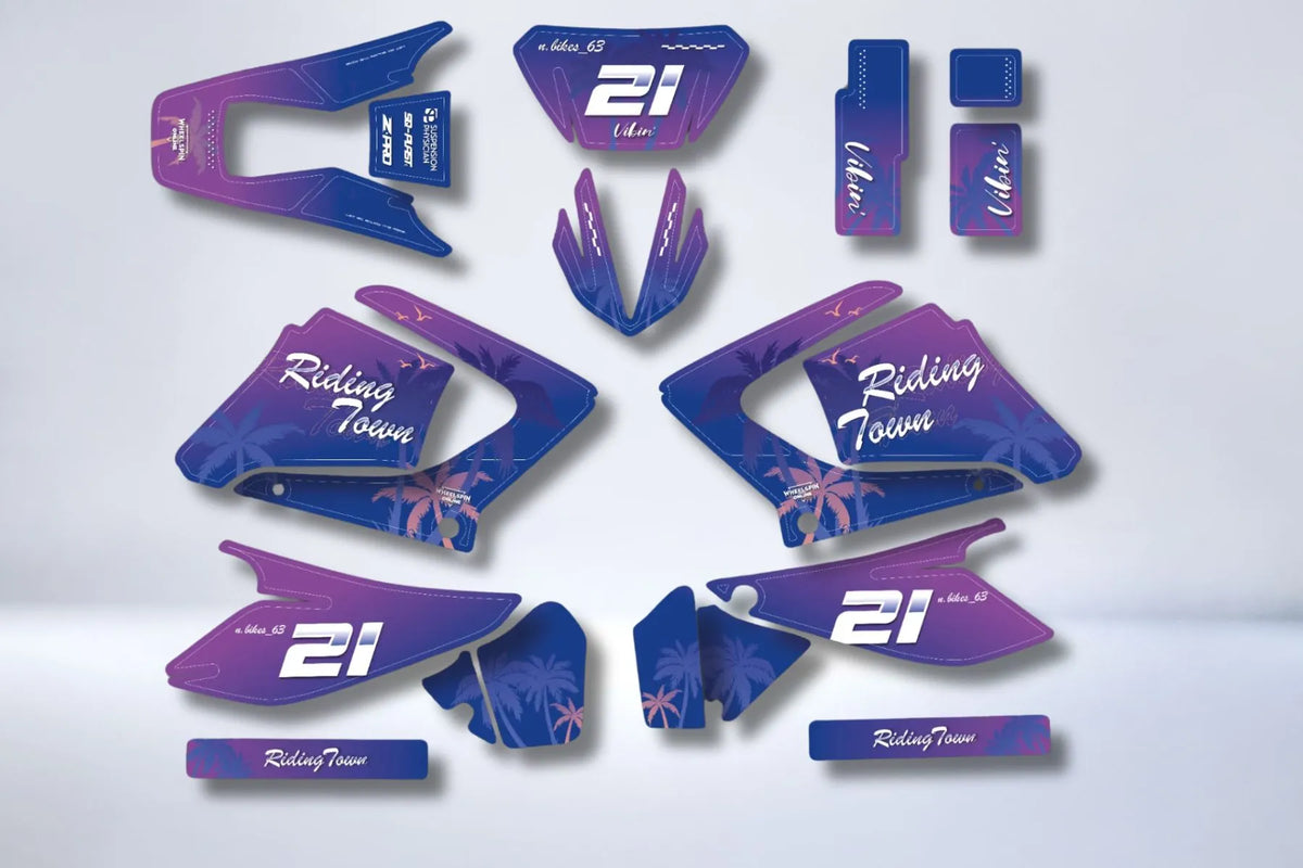 RIDING TOWN graphics kit – Yamaha Dtr Dtx 125 2004-2007
