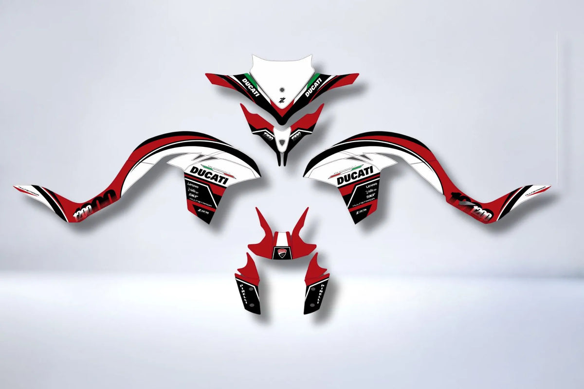 Ducati MULTISTRADA 1200 2015-2017 Deco Kit - ROADDUCA