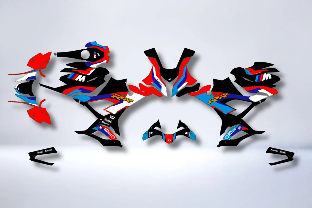 Kit Déco BMW S 1000 RR 2019-2022 - TRICOLOR