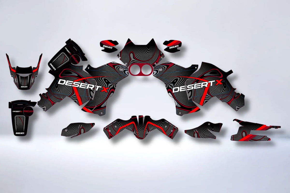 Kit Déco Ducati Desert X - OILRAGE