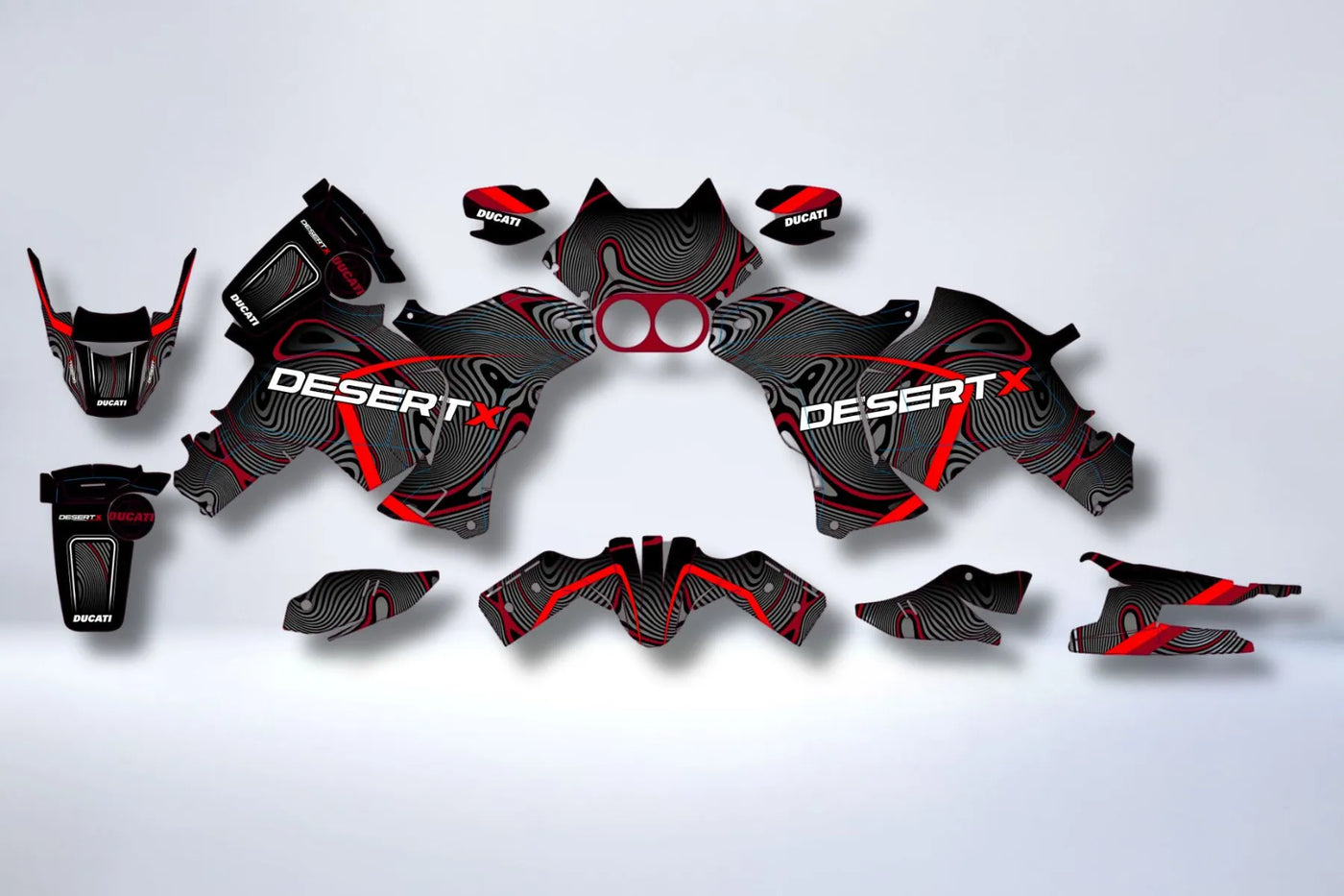 Kit de Decoração Ducati Desert X - OILRAGE