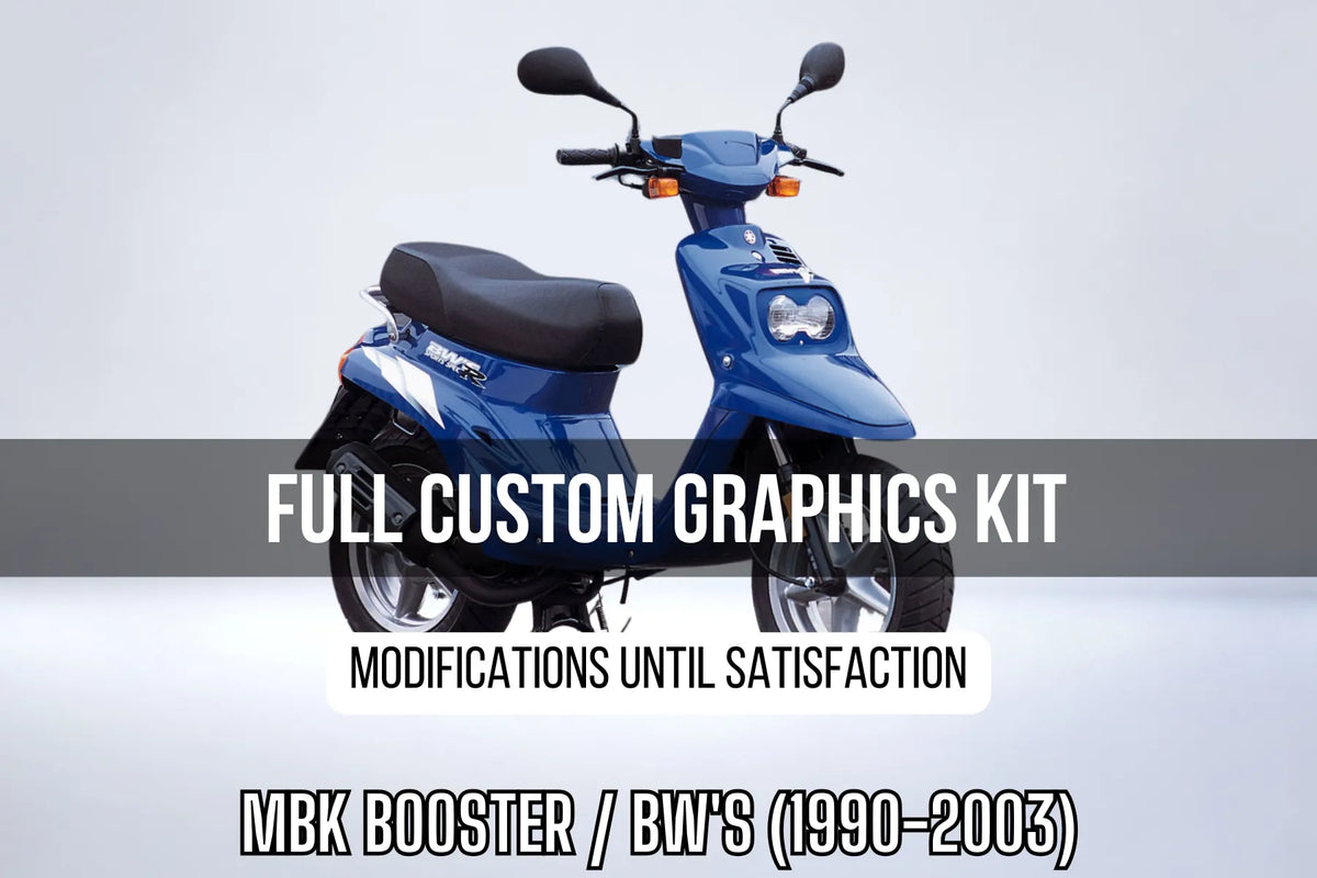 Kit Decoração MBK Booster / BW's (1990-2003) 100% personalizado