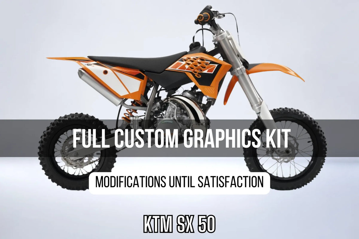 Dekor-Kit KTM SX 50 100% individuell