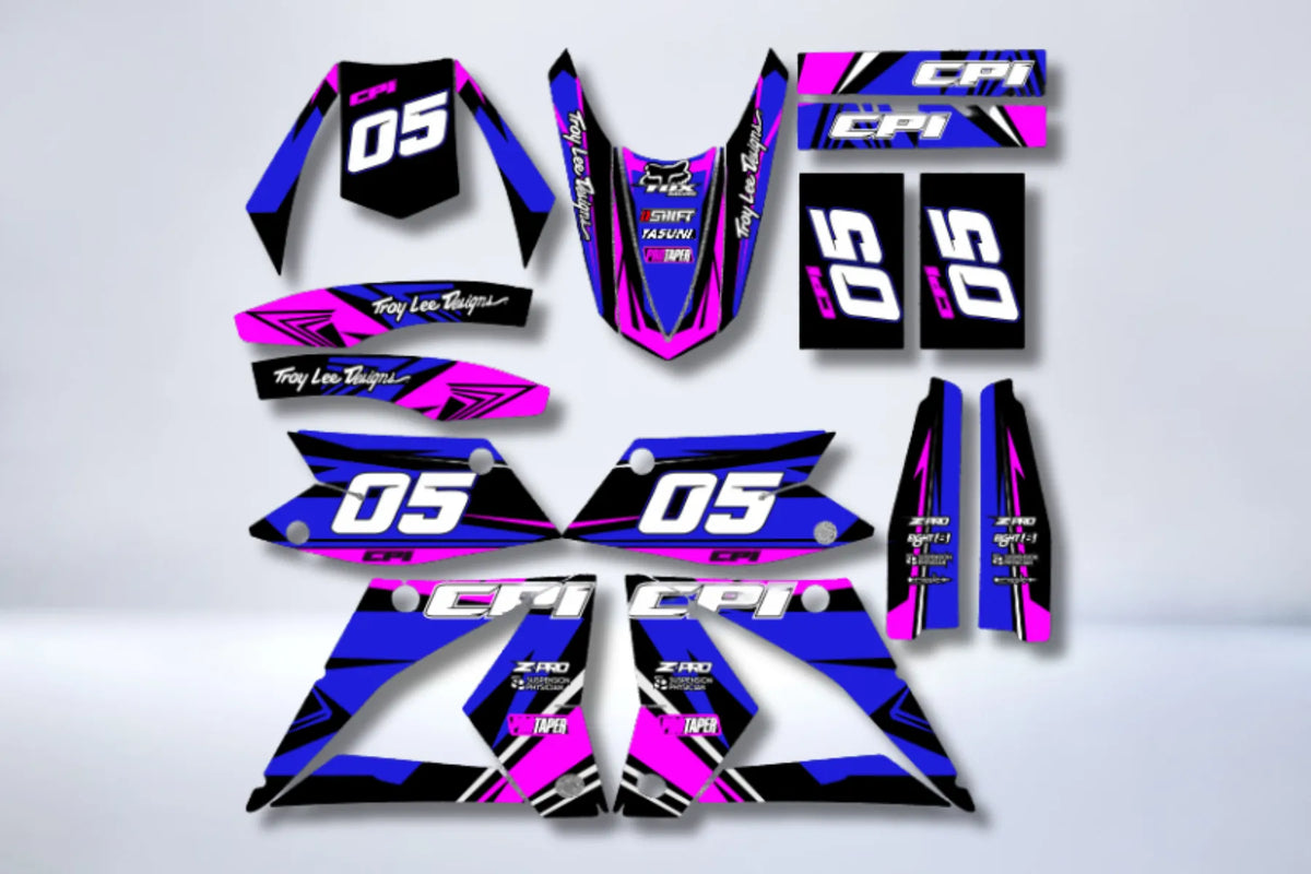 CPI Deco Kit After 2007 - BLUE PINK