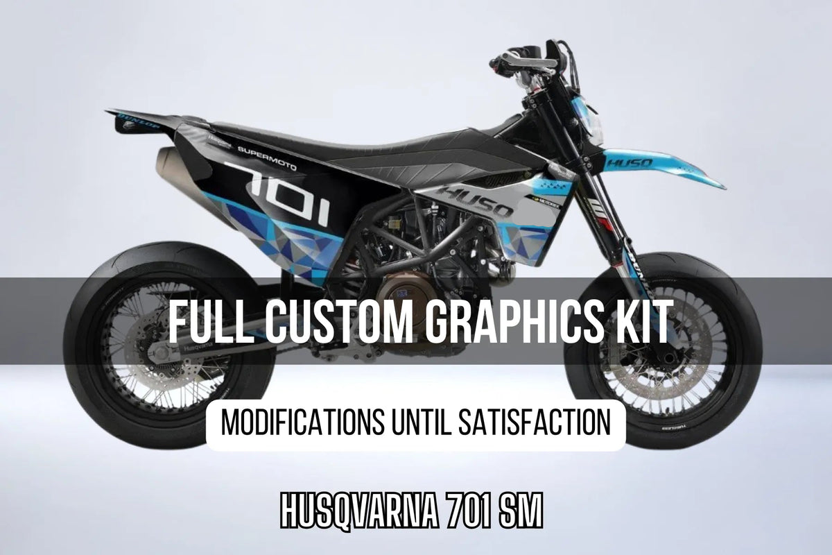 Kit Déco HUSQVARNA 701 SM 100% personnalisé