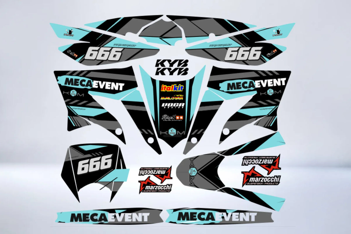 DERBI X-TREME / RACING 2011-2017 Deco Kit - MECA