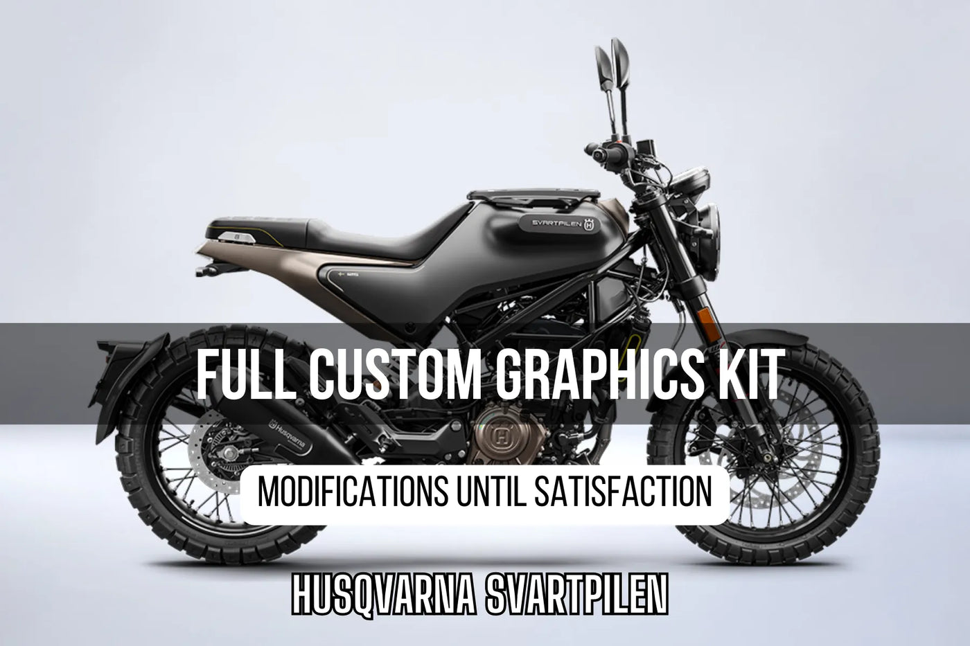 Kit Déco HUSQVARNA SVARTPILEN 125/401 100% personnalisé