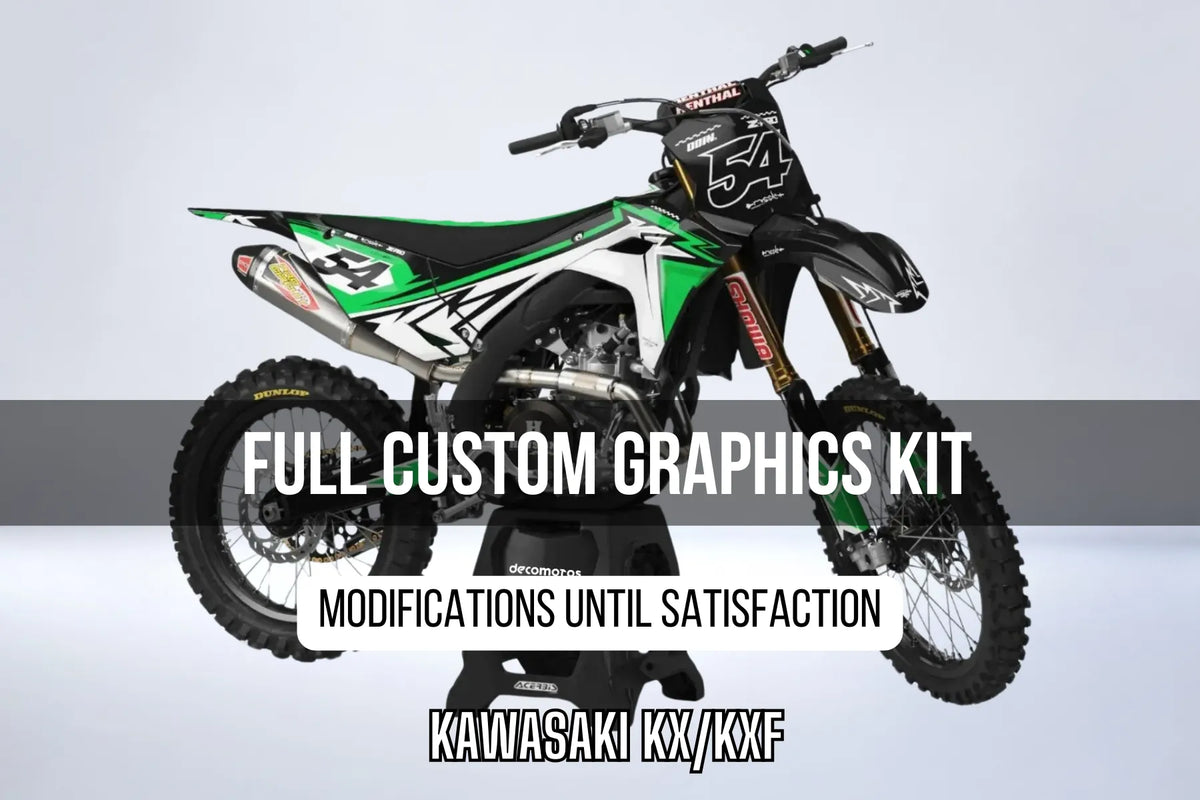 Kit Déco KAWASAKI KX/KXF 100% personnalisé