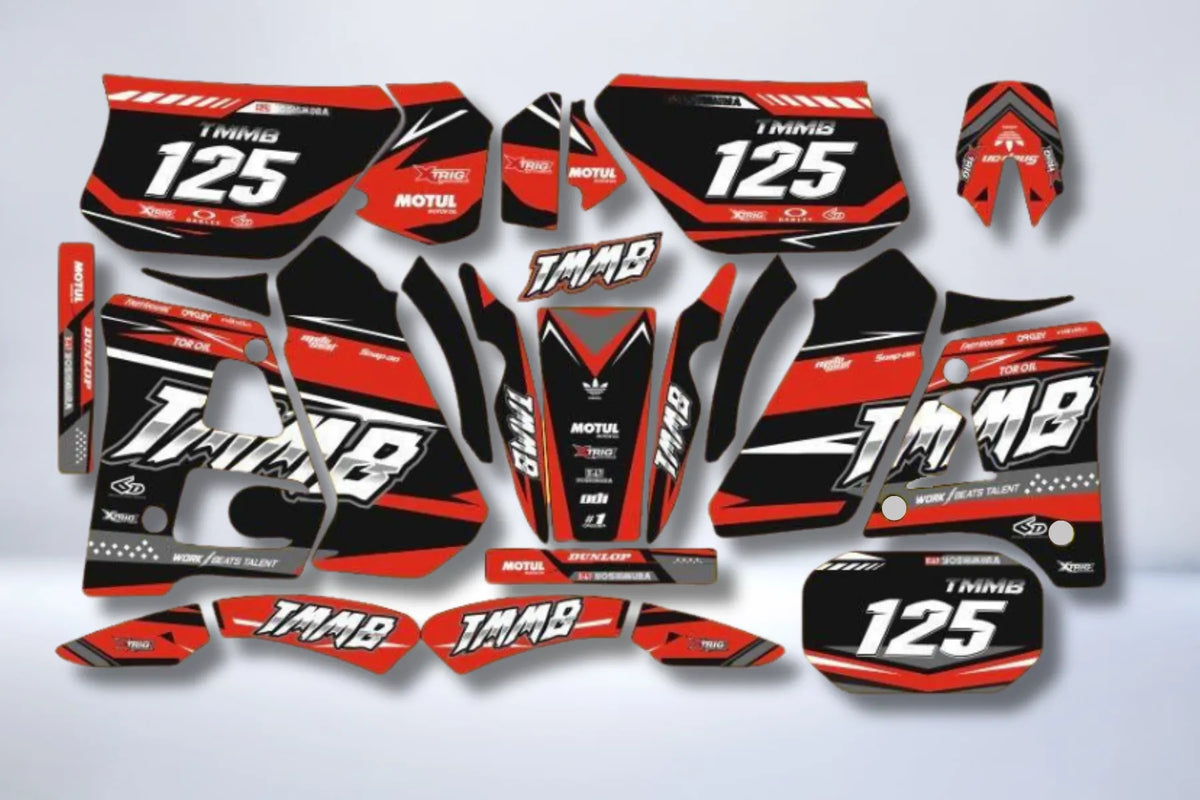 Kit Déco Yamaha DTR 125 1992-2003 - TMMB