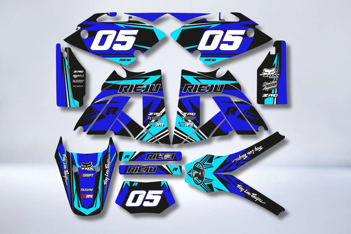 RIEJU SMX / MRX Deco Kit - BLUE