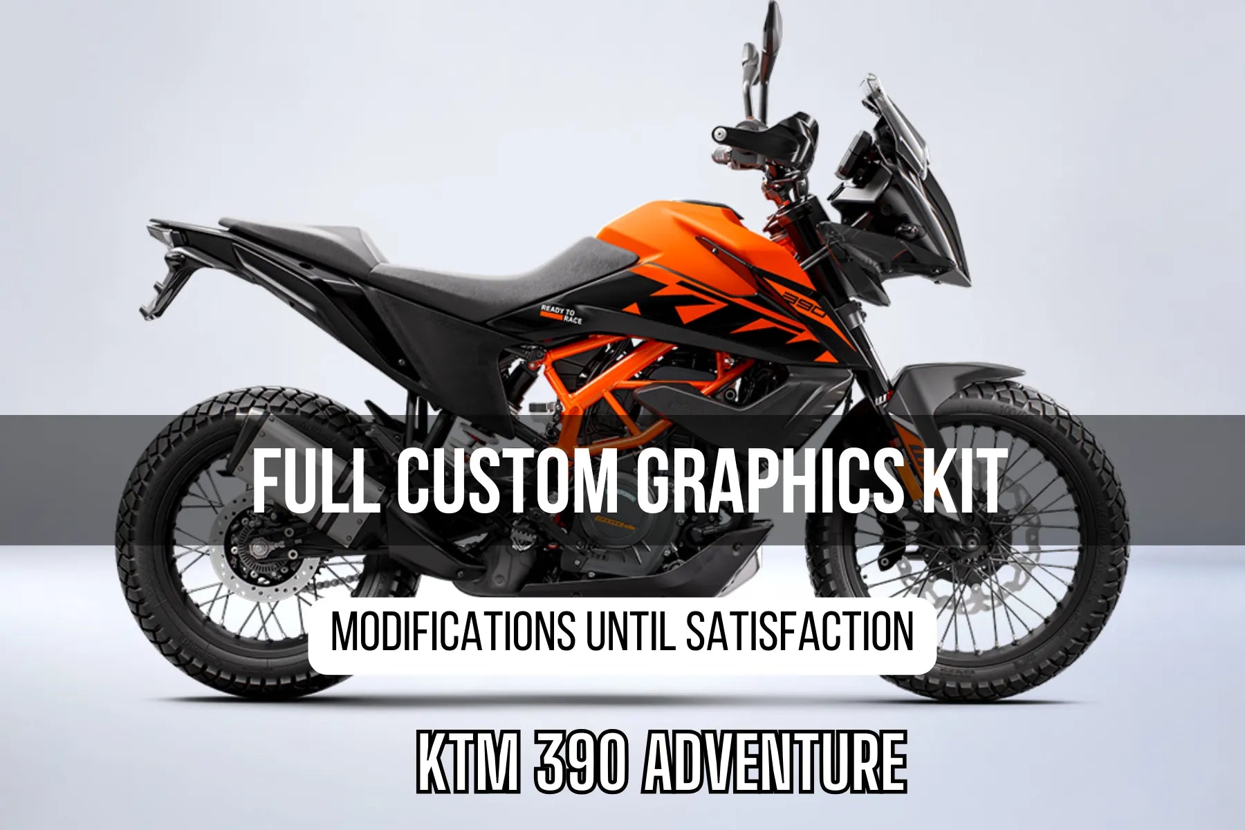KTM 390 ADVENTURE 100% Custom Decal Kit