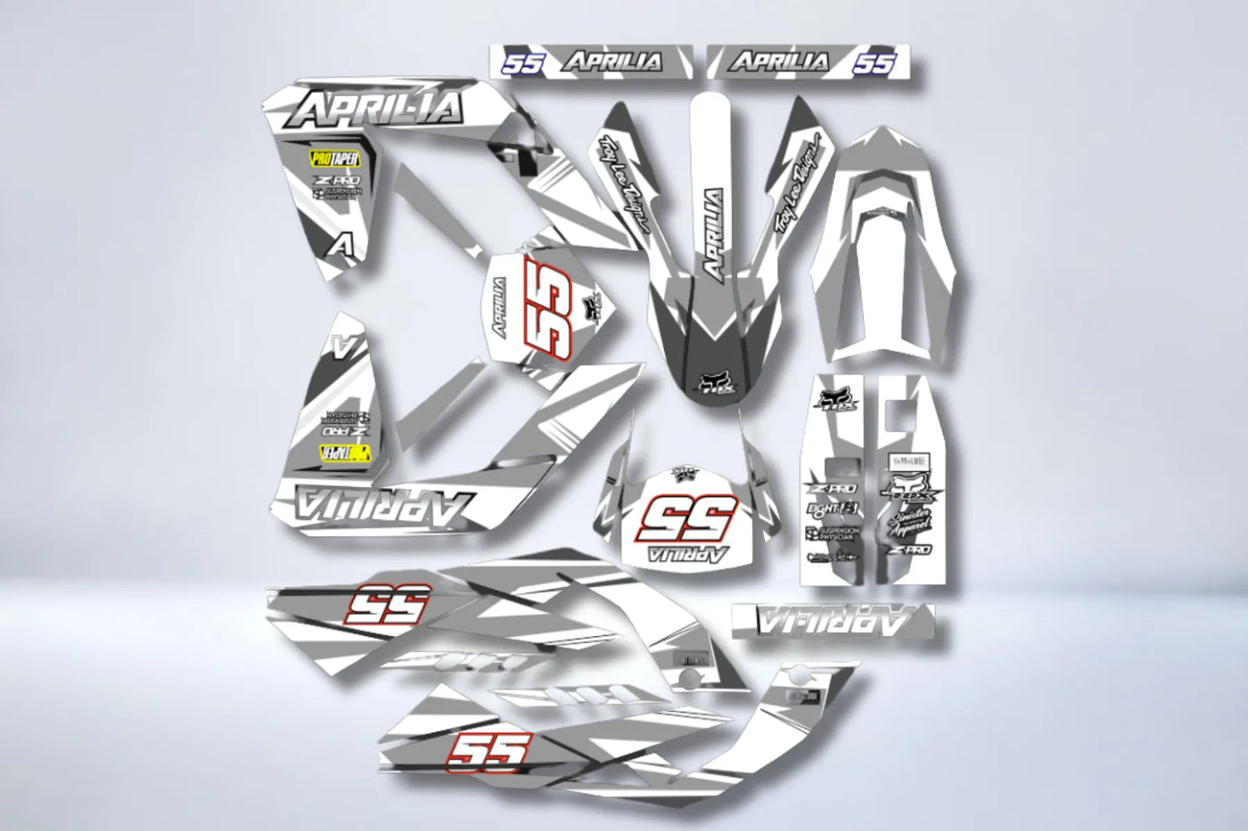 Kit Déco Aprilia SX 50 2006-2017 - GREY