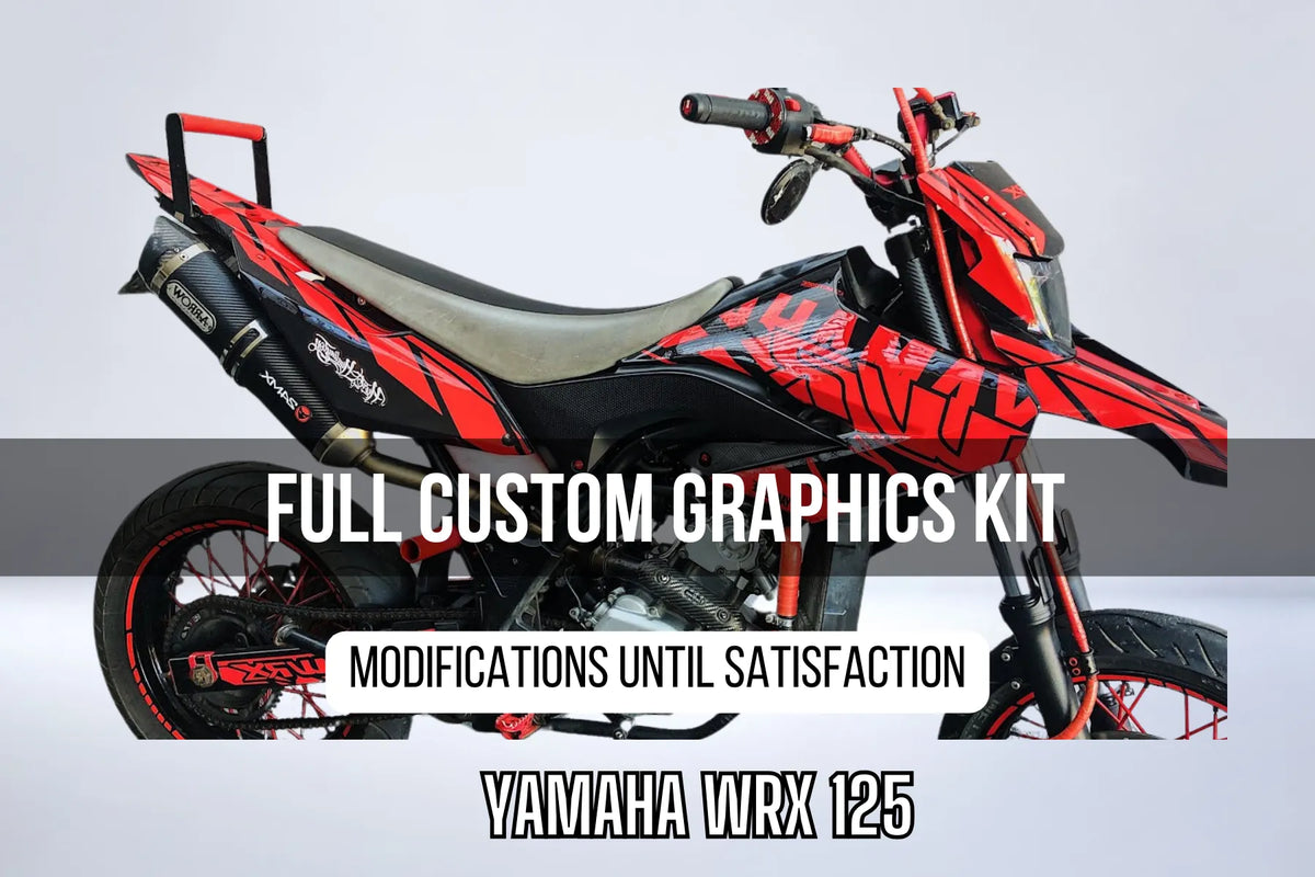 Kit Déco YAMAHA WRR WRX 125 100% personnalisé