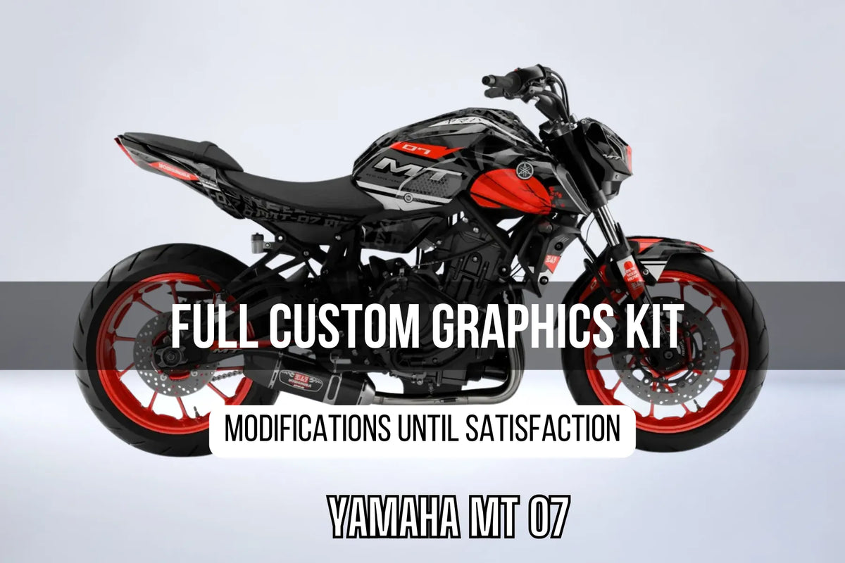 Kit Déco YAMAHA MT-07 100% personnalisé
