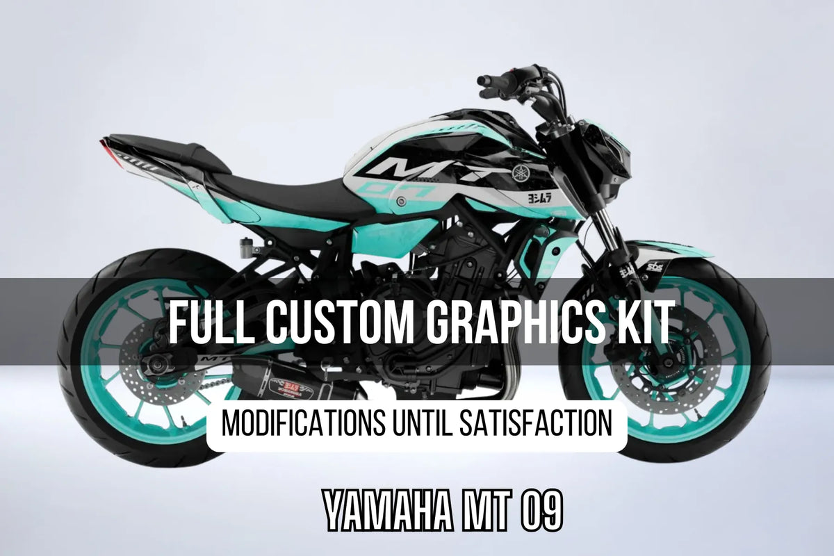 Yamaha MT 09 100% custom graphics kit