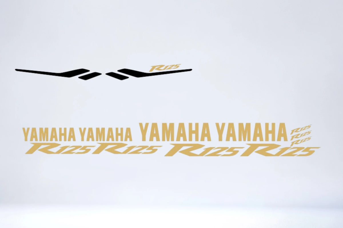 Kit Déco YAMAHA YZF R125 2008-2018 - WHITE 2