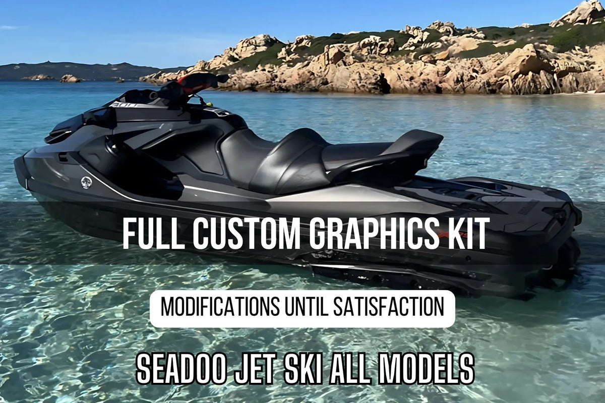 Kit gráfico SEADOO JET SKI (todos os modelos) 100% personalizado