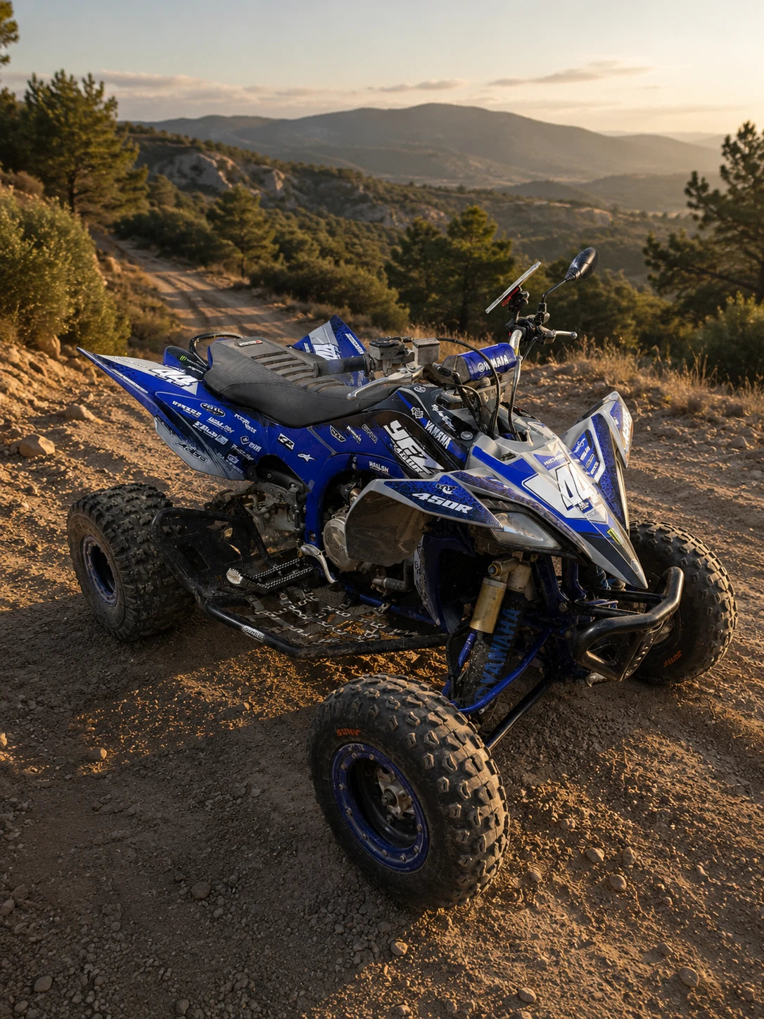 Kit déco Yamaha YFZ 450 R RAPTOR 2009-2013 - VELRYX