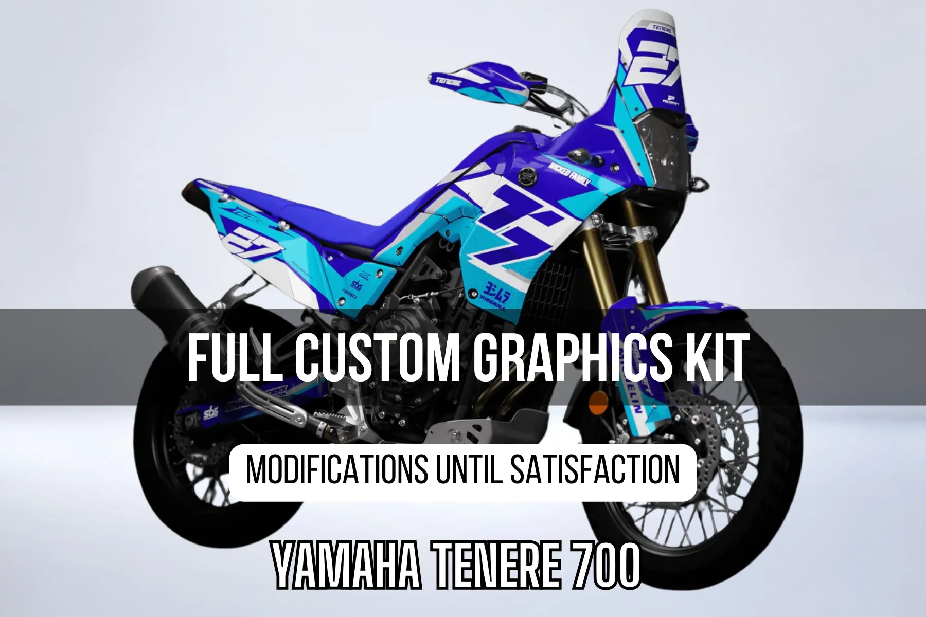 Yamaha 700 Tenere 100% Custom Decal Kit