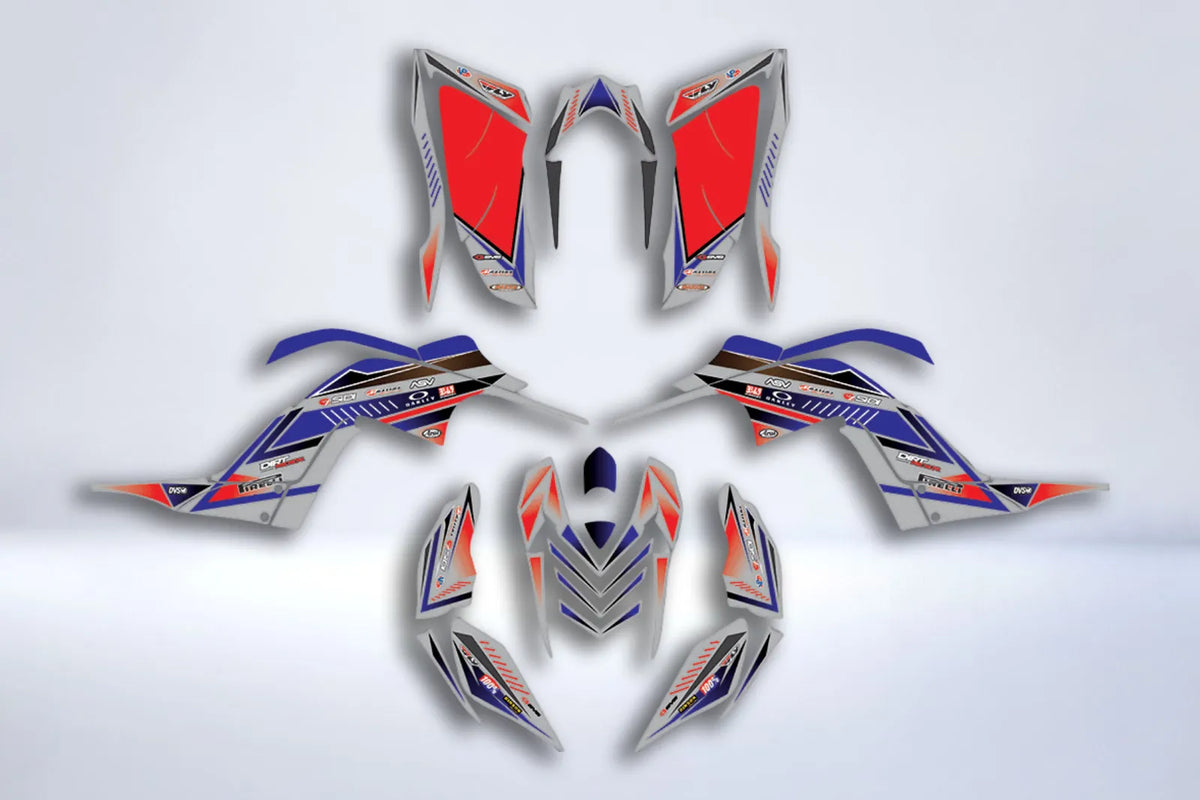 kit grafiche Yamaha YFM 700 RAPTOR 2006-2012 - BGB