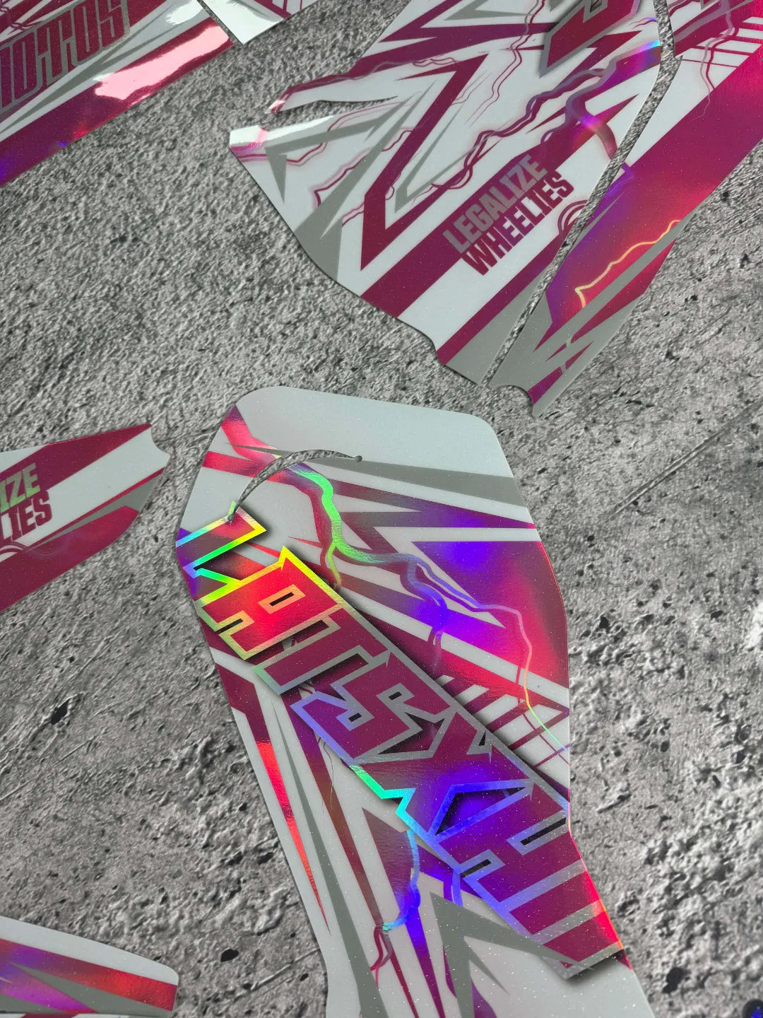 NEW! Pinklash - Semi-Custom graphics kit
