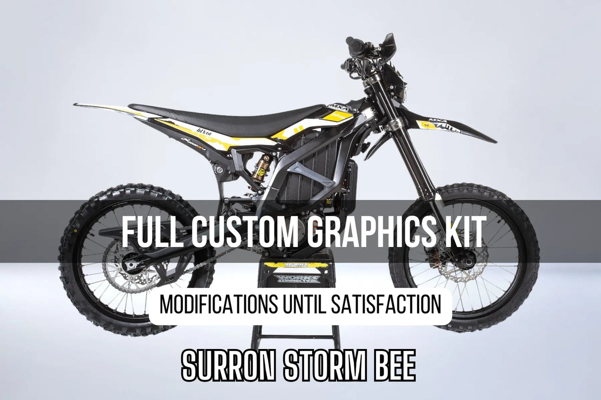 Kit Decoração SUR-RON STORM BEE 100% personalizado