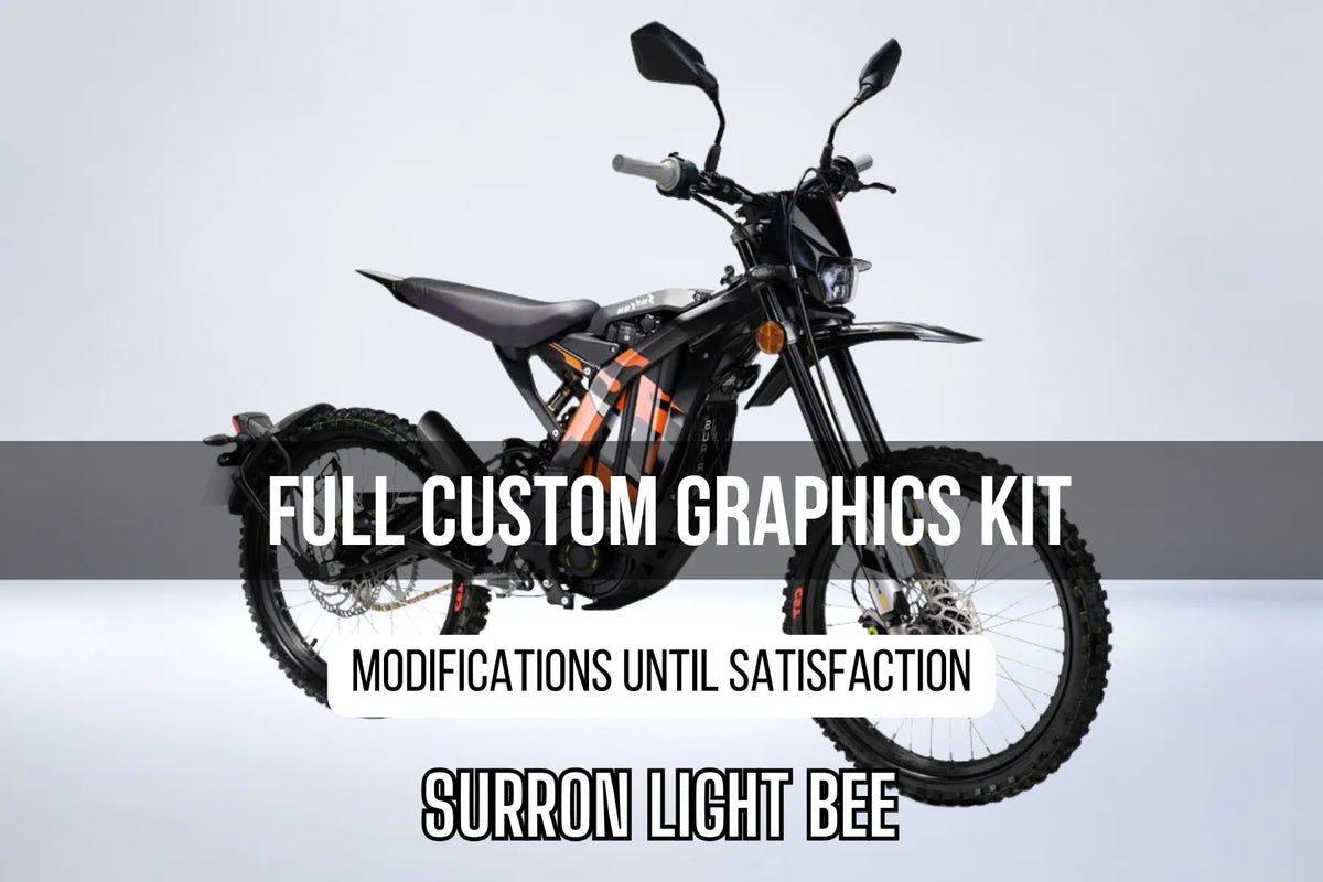 SUR-RON LIGHT BEE 100% custom Decal Kit