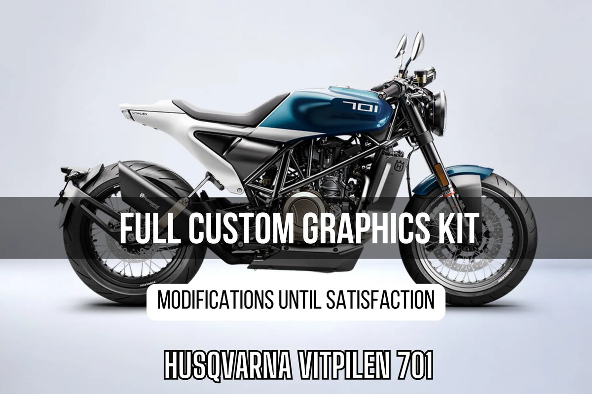 Kit Déco HUSQVARNA VITPILEN 701 100% personnalisé