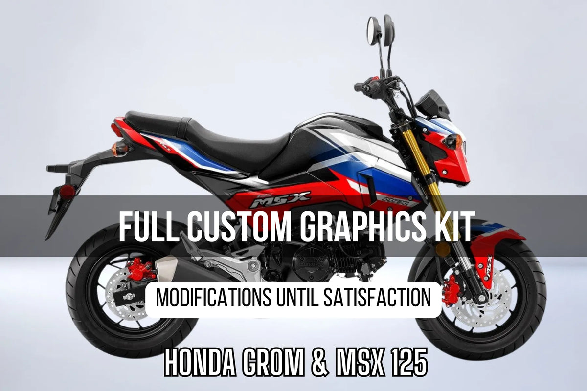 Kit Déco Honda MSX 125 / GROM 100% personnalisé