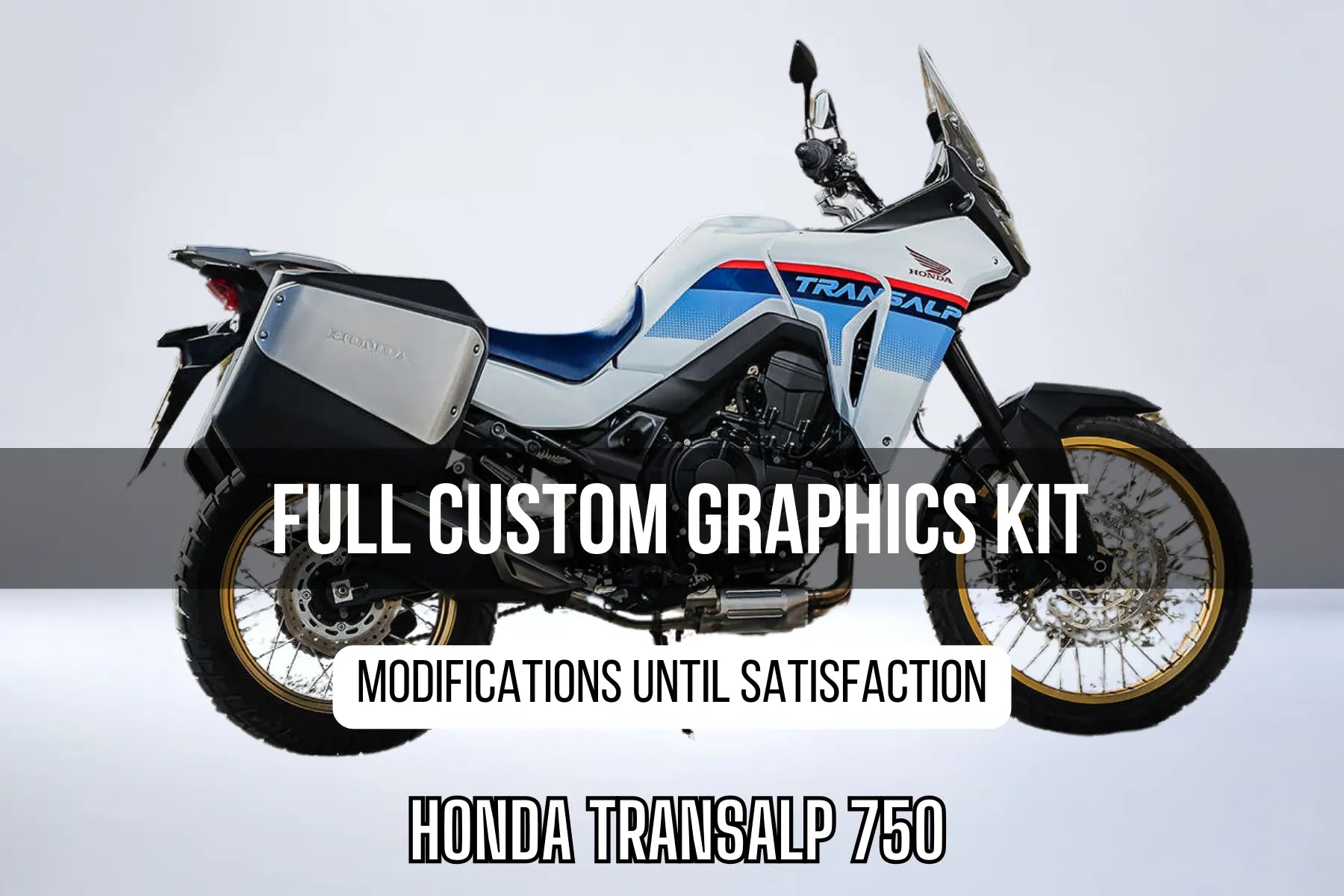 Honda Transalp 750 100% Custom Decoration Kit - Main Image