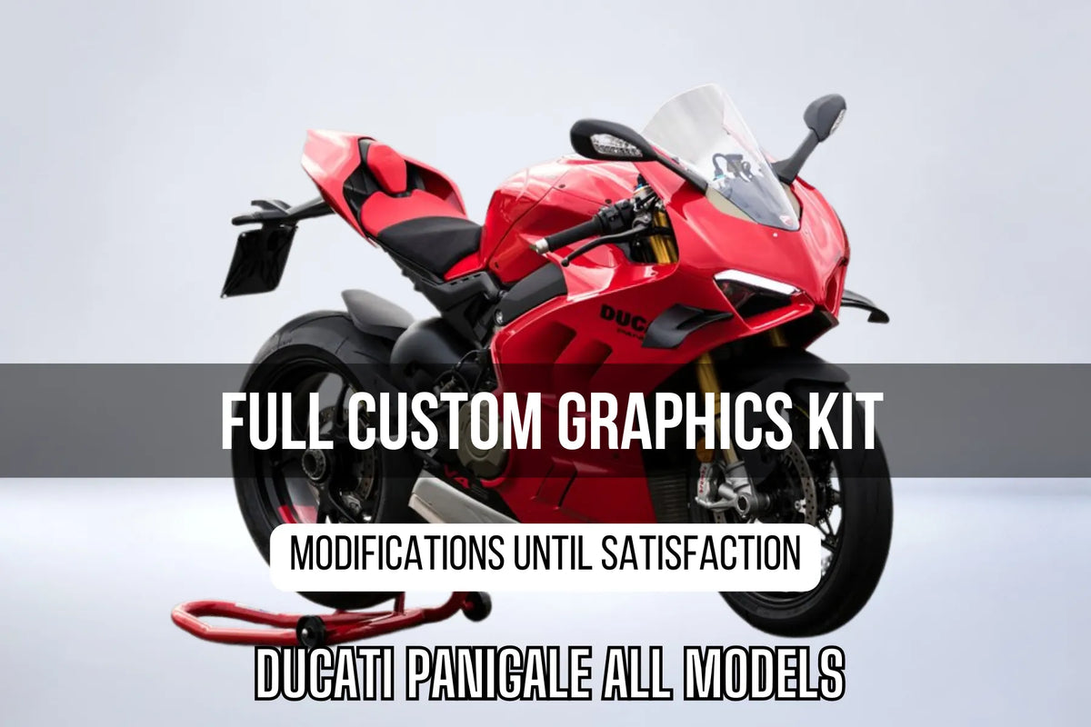 Ducati Panigale graphics kit (all models) 100% custom