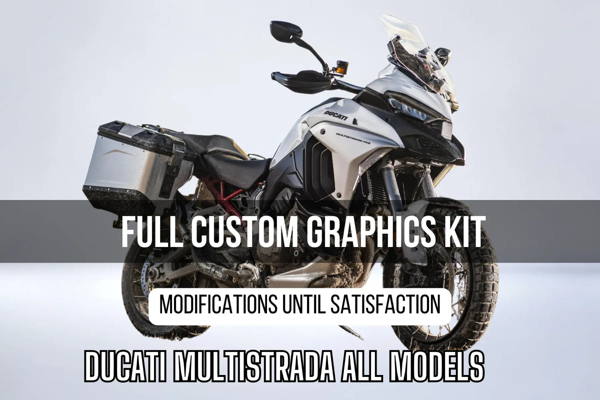 Ducati MULTISTRADA graphics kit (all models) 100% custom