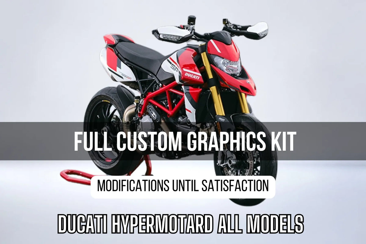 Dekor-Kit Ducati Hypermotard (alle Modelle) 100% individuell