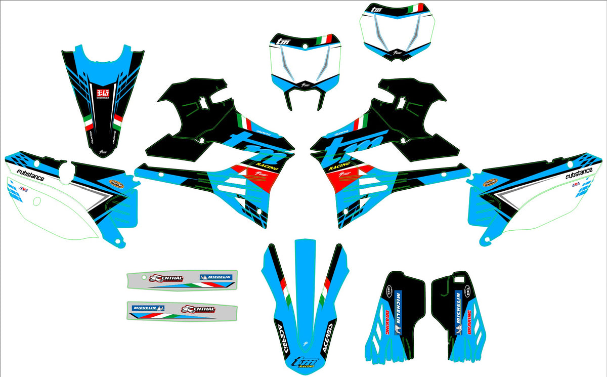 Dekor-Kit TM Racing 2022-2025 - VORIAN