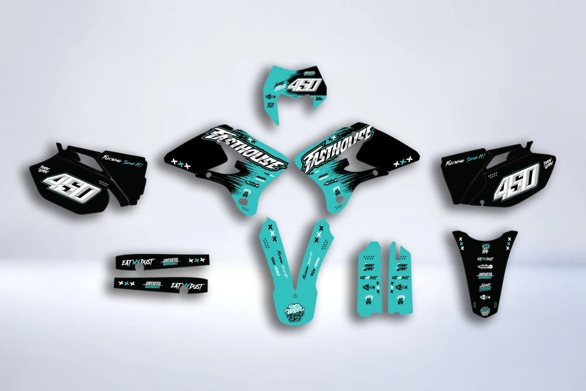 graphics kit YAMAHA WRF WR 250-450 2003-2006 - FASTHOUSE V2