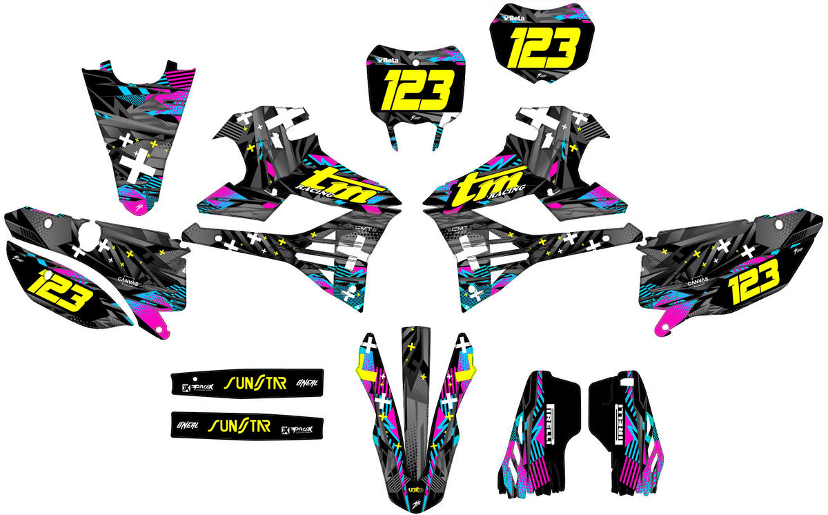 Kit déco TM Racing 2022-2025 - NOMYX
