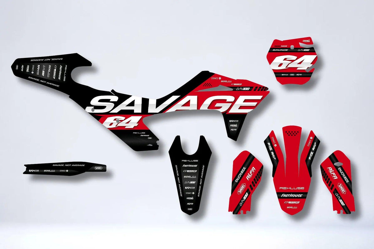 Savage - Semi-Custom Decal Kit