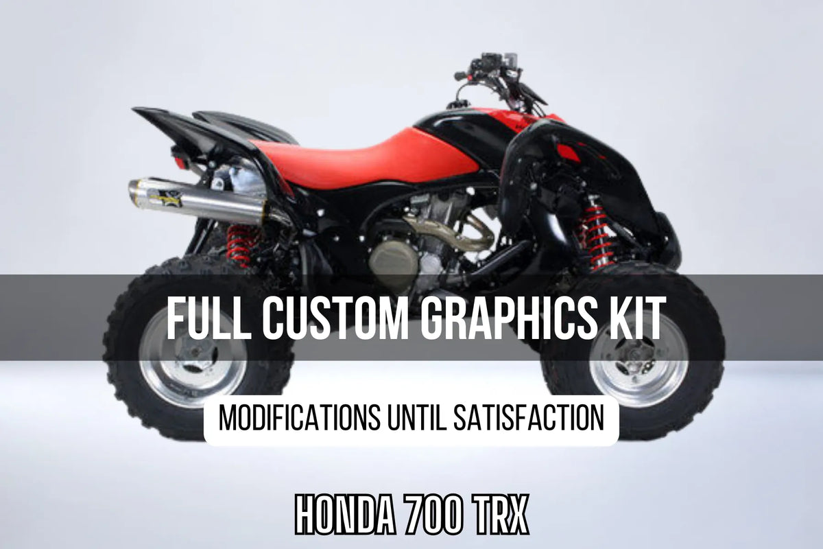 Kit Déco HONDA 700 TRX 100% personnalisé