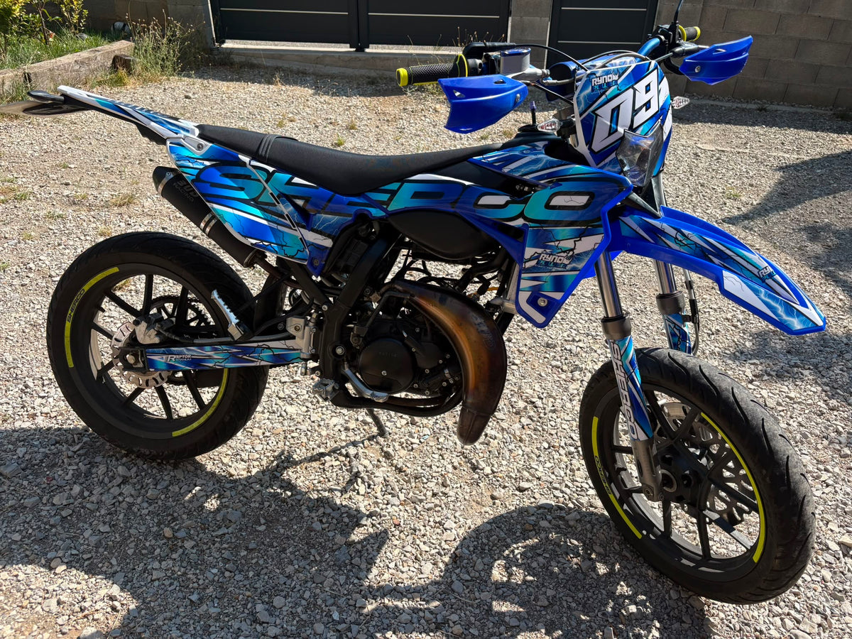 Kit Déco Sherco SE-R / SM-R 50cc - BLUE THUNDER