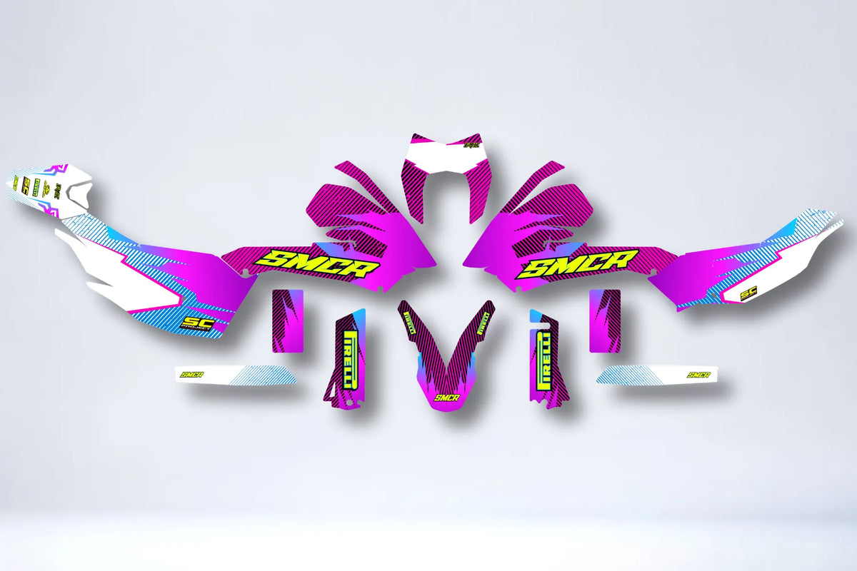 Kit Déco KTM 690 SMC 2008-2011 - PINKY