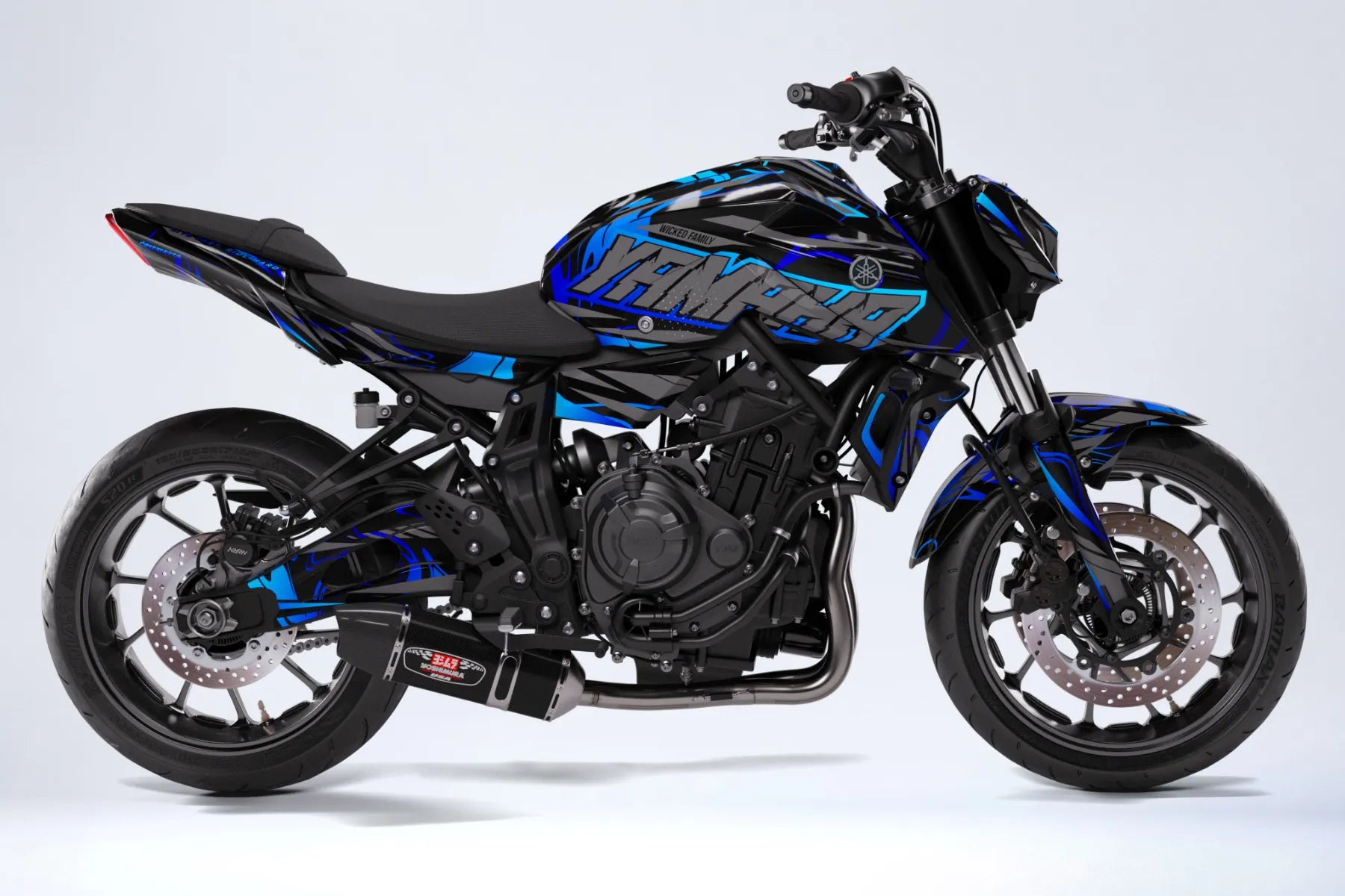 Yamaha MT 125 / MT 03 / MT 07 / MT 09 / MT 10 Semi-Custom Decal